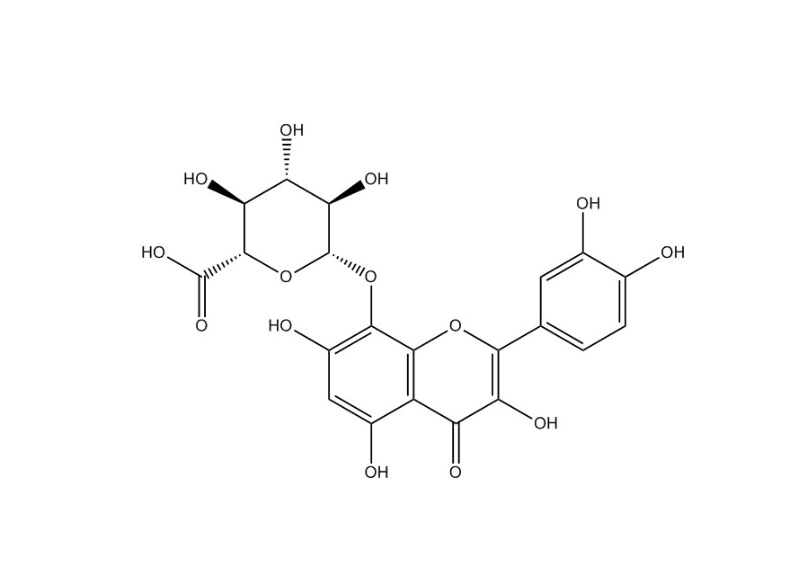 棉花皮素-8-O-葡萄糖醛酸苷|55366-56-8